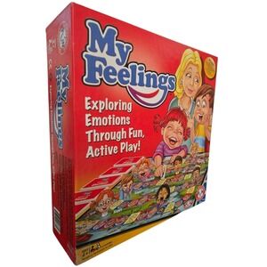 My Feelings Exploring Emotions Through Fun Active Play Board Game Ages 4+